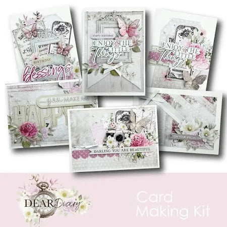 Dear Diary Card Making Kit