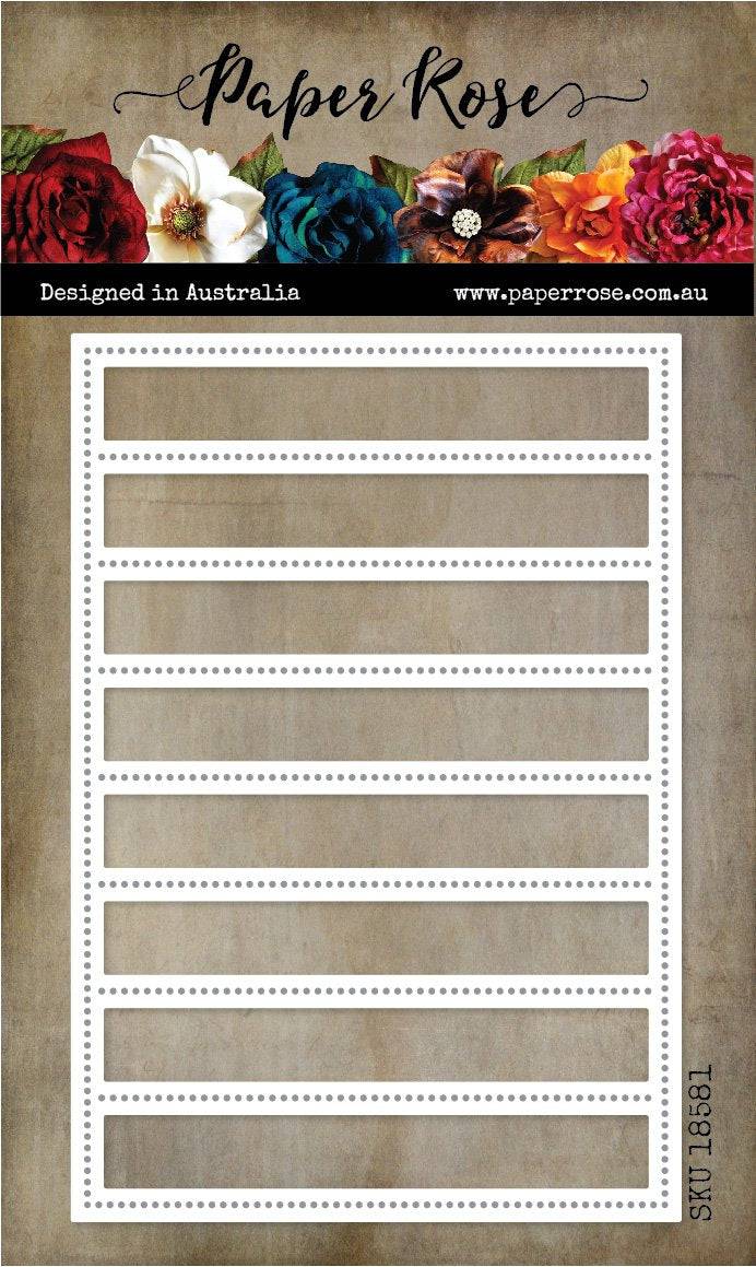 Striped Coverplate Pierced Metal Cutting Die