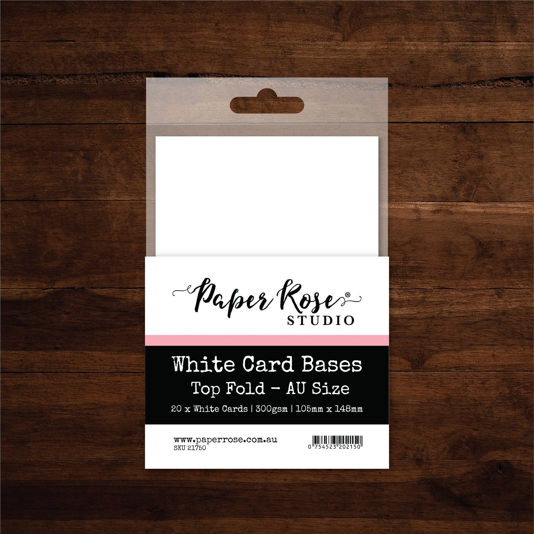 Top Fold White Card Bases - 105x148mm - 20 pieces -