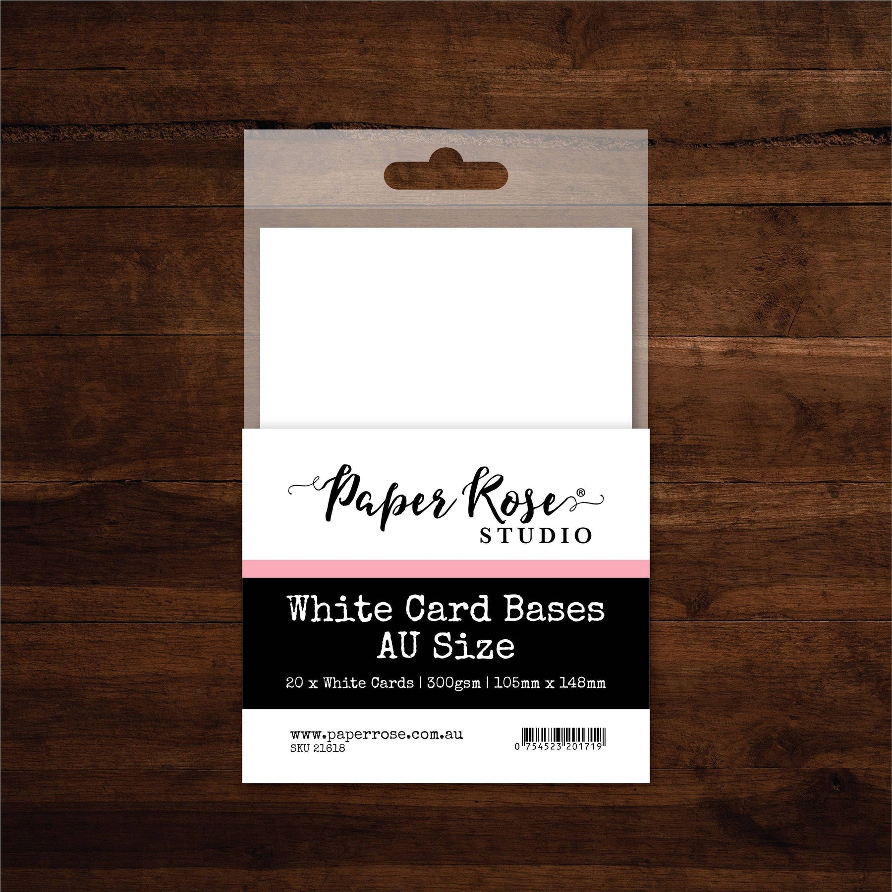 White Card Bases - 105x148mm - 20 pieces