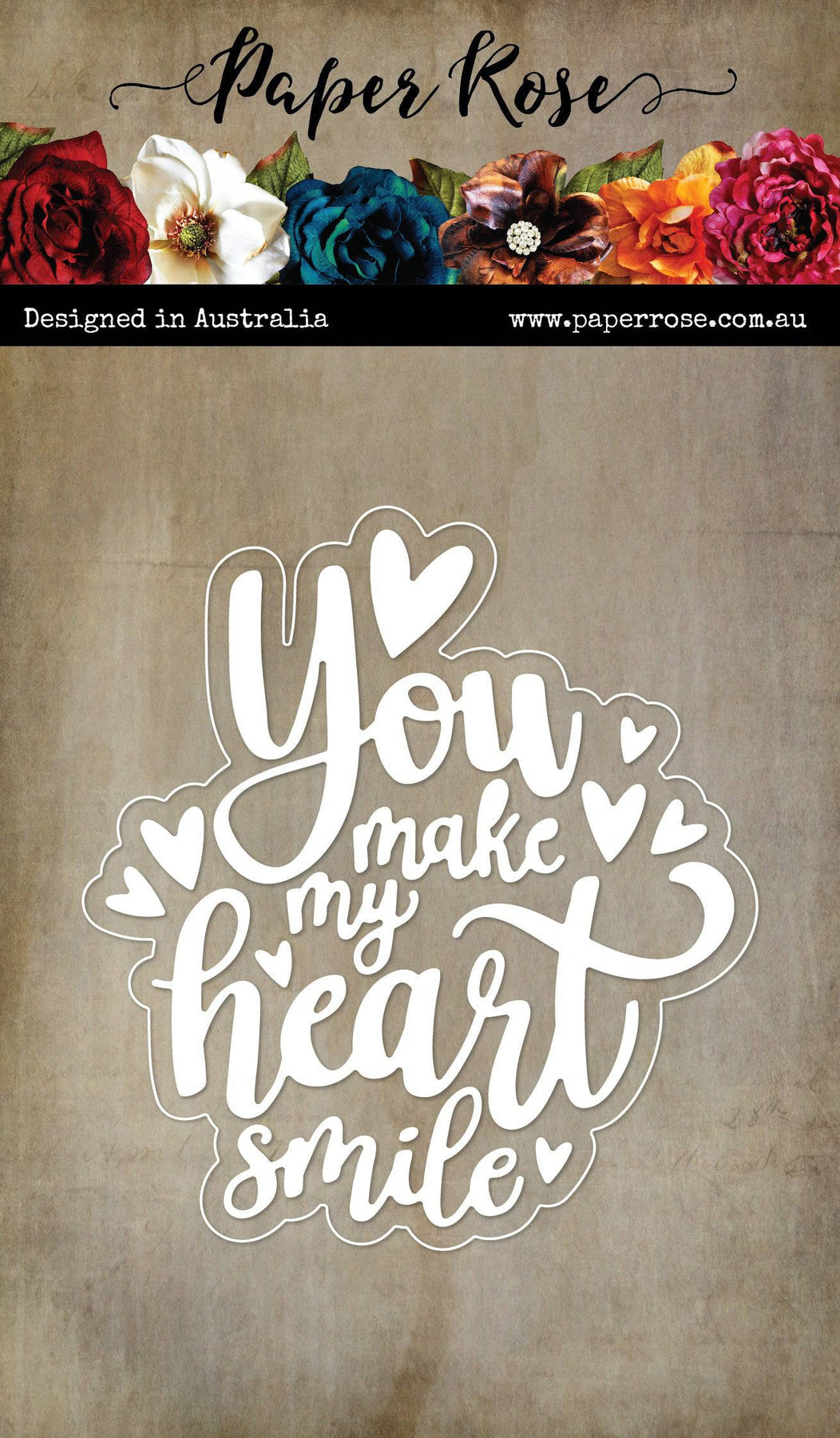 You Make My Heart Smile Metal Cutting Die
